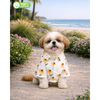 15 Furries Sunflower Printed Cotton Shirts for Dogs (Yellow) Dogs-Clothing & Accessories 15 Furries Dropship