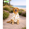 15 Furries Sunflower Printed Cotton Shirts for Dogs (Yellow) Dogs-Clothing & Accessories 15 Furries Dropship XXS