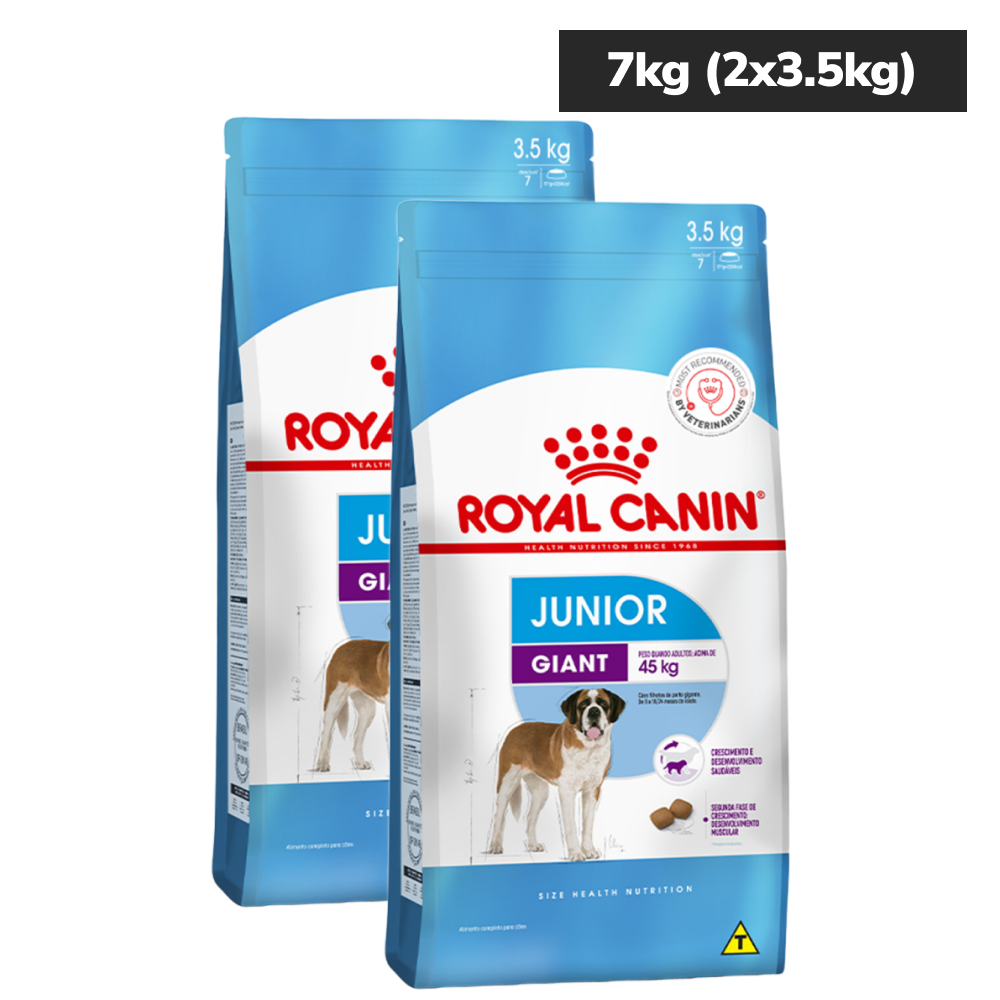 Royal Canin Giant Junior Dry Dog Food Dogs- Dry Food Royal Canin 7kg (2x3.5kg)