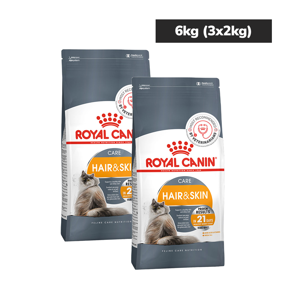 Royal Canin Skin & Hair Care for Adult Cats Dry Food Cats- Dry food Royal Canin 4kg (2x2kg)