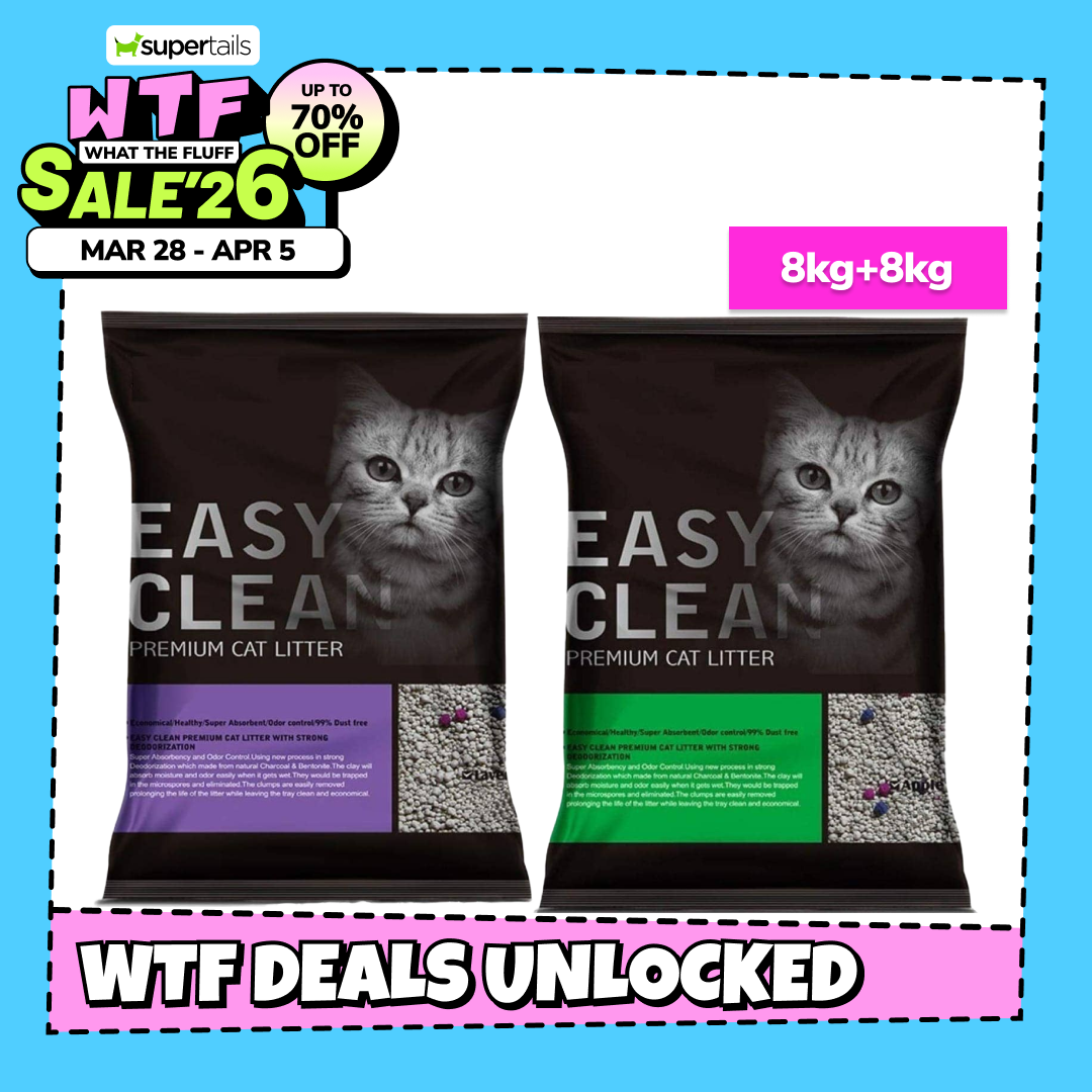 Emily Pets Apple and Lavender Scented Cat Litter Combo (1+1)