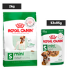 Royal Canin Mini Adult Dog Wet Food Dogs-Wet Food Royal Canin 2kg(Dry)+12x85g(Wet)