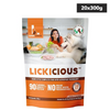 Lickicious Home Style Chicken and Vegetables Dog Fresh Food Dogs-Fresh Food Lickicious 20x300g