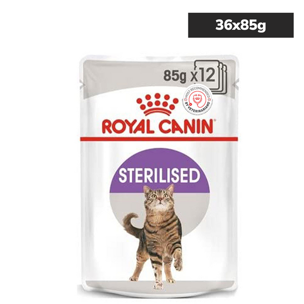 Royal Canin Sterilised/Neutered Gravy Adult Cat Wet Food