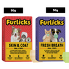 Furlicks Skin Coat & Breath Oral Health Supplement Combo for Dogs & Cats Both-Health & Wellness Furlicks 50+50g