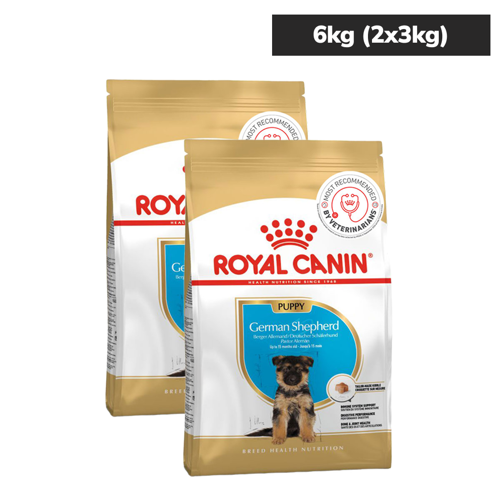 Royal Canin German Shepherd Puppy Dry Food Dogs- Dry Food Royal Canin 6kg (2x3kg)