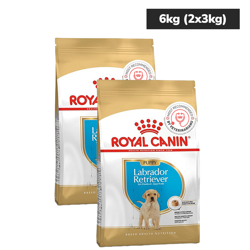 Royal Canin Labrador Retriever Puppy Dog Dry Food Dogs- Dry Food Royal Canin 6kg (2x3kg)