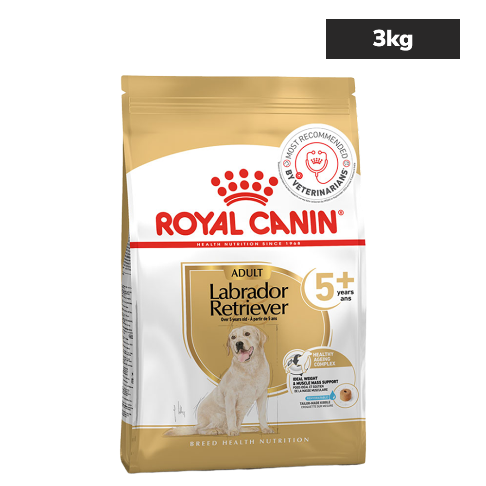 Royal Canin Labrador Retriever Adult Dog Dry Food for 5+ years of age Dogs- Dry Food Royal Canin 3kg