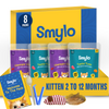 Smylo Kitten Trial Box, Tuna & Chicken, Fresh & No-Preservative Wet Cat Food Cats-Wet Food Smylo 8x70g