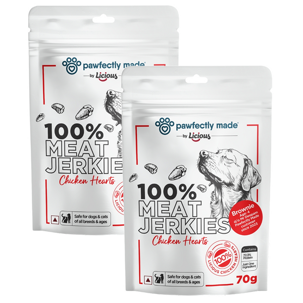 Pawfectly Made By Licious Dehydrated Chicken Heart Jerky Dog Treat