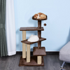 Furrlovers 3 Tier Stairs with Scratching Posts Cat Tree with Plush Bed Cats-Toys Furrlovers Dropship