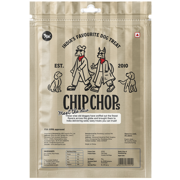Chip Chops Sushi Rolls Dog Treats