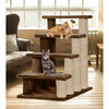 Furrlovers 4 Tier Stairs with Jute Scratching Posts and Plush Climbing Steps for Cats Cats-Toys Furrlovers Dropship