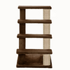 Furrlovers 4 Tier Stairs with Jute Scratching Posts and Plush Climbing Steps for Cats Cats-Toys Furrlovers Dropship