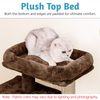 Furrlovers Activity Kitten Tree with Fur Fabric Condo and Jute Rope Post Cats-Toys Furrlovers Dropship