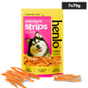 Henlo High Protein Air Dried Chicken Strips Dog Treats Dog Treats + Others Henlo 7x70g