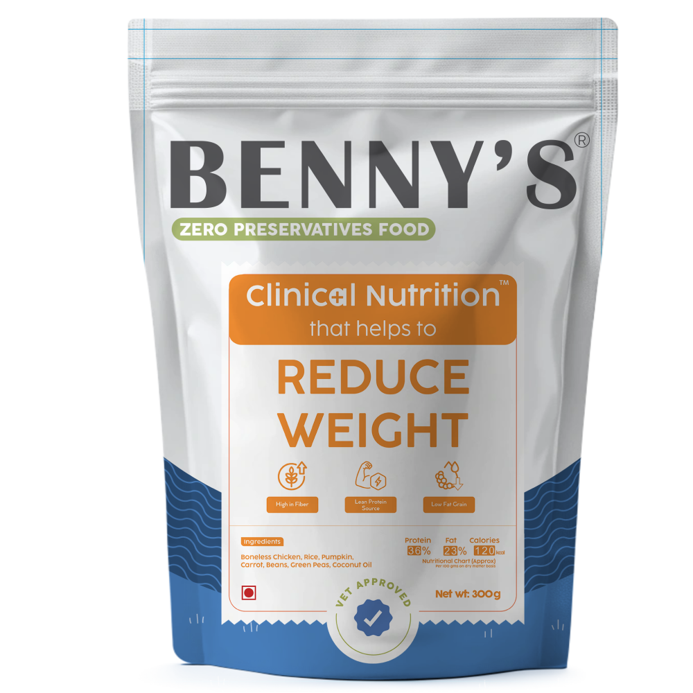 Benny's Bowl Clinical Nutrition for Weight Reduction Dog Wet Food Dogs-Fresh Food Bennys Bowl 300g