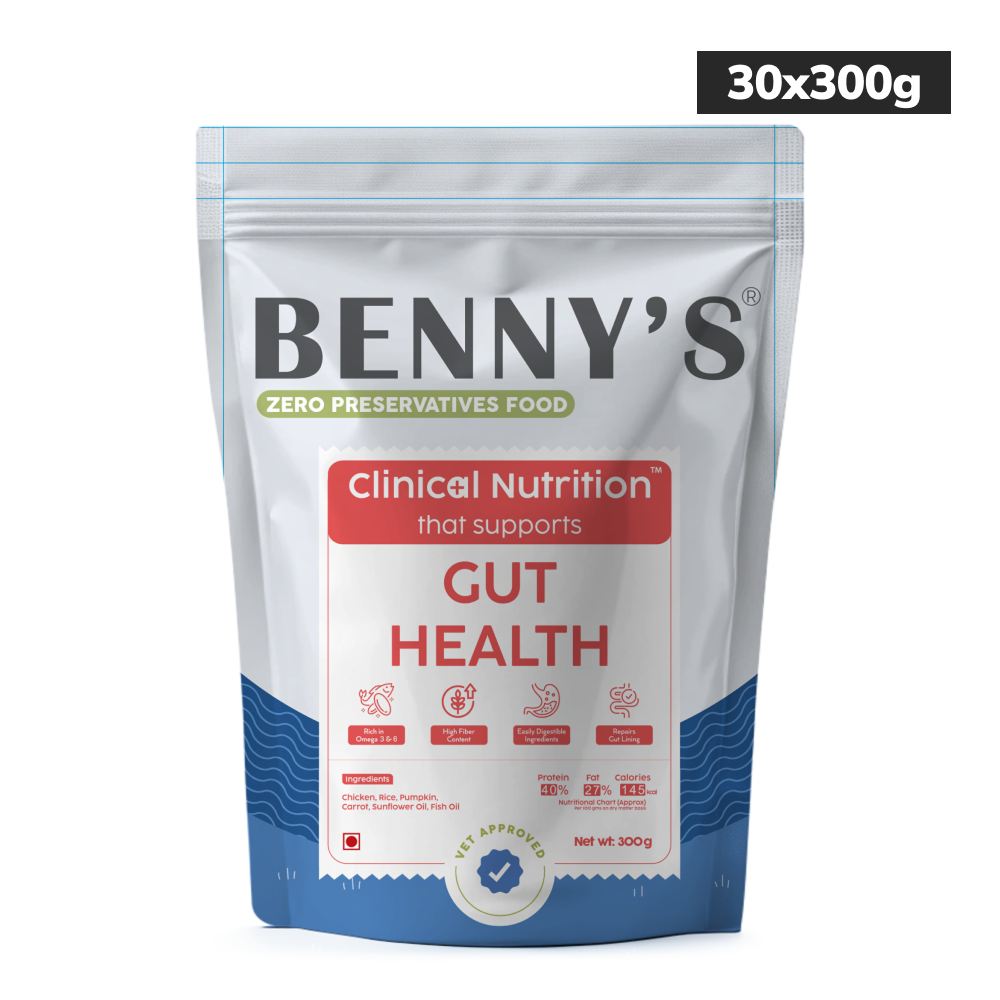 Benny's Bowl Clinical Nutrition for Gastrointestinal Issues Dog Wet Food Dogs-Fresh Food Bennys Bowl 30x300g