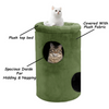 Furrlovers House with Plush Cushion for Cats (Green) Cats-Toys Furrlovers Dropship