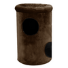 Furrlovers House with Plush Cushion for Cats (Brown) Cats-Toys Furrlovers Dropship 20x16in