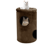 Furrlovers House with Plush Cushion for Cats (Brown) Cats-Toys Furrlovers Dropship