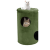 Furrlovers House with Plush Cushion for Cats (Green) Cats-Toys Furrlovers Dropship