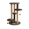 Furrlovers Multi Level Cat Tree with Scratching Posts & Platforms (Brown) Cats-Toys Furrlovers Dropship 37cm
