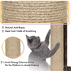 Furrlovers Multi Level Plush Cat Tree with Jute Scratching Posts & 2 Condos (Brown) Cats-Toys Furrlovers Dropship