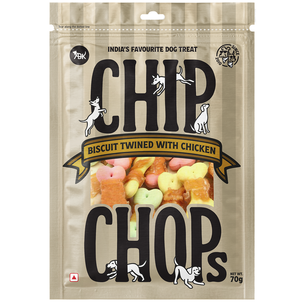 Chip Chops Biscuit Twined with Chicken Dog Treats Dog Treats + Others Chip Chops