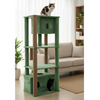 Furrlovers Large Multilevel Cat Tree Tower with Scratching Posts & Condo (Green) Cats-Toys Furrlovers Dropship