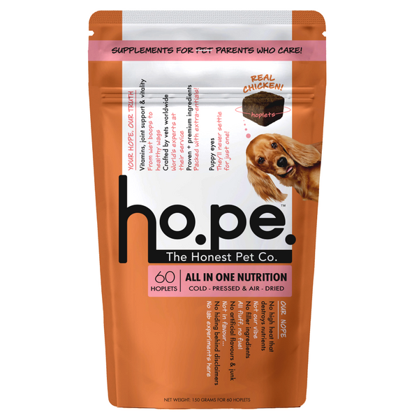 Hope All in One Chicken Flavoured Vitamins & Joint Support Supplement for Dogs