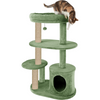 Furrlovers Multi Level Plush Cat Tree with Condo & Sisal Scratching Posts