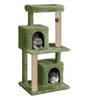 Furrlovers Multi Level Plush Cat Tree with Jute Scratching Posts & 2 Condos