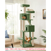 Furrlovers Multi Storey Cat Tree with Hammock, Condo & Sisal Scratching Posts