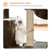 Furrlovers Multilevel Activity Tower with Plush Hammock and Perch Seats for Cats (Brown) Cats-Toys Furrlovers Dropship
