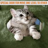 Furrlovers Multi Level Cat Tree Tower with Scratching Posts, Hammock & Condo (Green) Cats-Toys Furrlovers Dropship