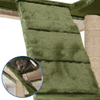 Furrlovers Multilevel Cat Tree with Condo, Ladder & Jute Rope Scratching Posts (Green) Cats-Toys Furrlovers Dropship