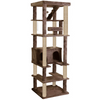 Furrlovers Multilevel Cat Tree with Condo, Ladder & Jute Rope Scratching Posts (Brown) Cats-Toys Furrlovers Dropship 75in