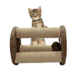 Furrlovers Natural Sisal & Scratching Post with Hanging Balls Playing Activity Tree for Cats (Brown) Cats-Toys Furrlovers Dropship