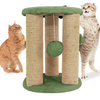 Furrlovers Natural Sisal & Scratching Post with Hanging Balls Playing Activity Tree for Cats (Green) Cats-Toys Furrlovers Dropship