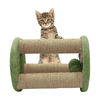 Furrlovers Natural Sisal & Scratching Post with Hanging Balls Playing Activity Tree for Cats (Green) Cats-Toys Furrlovers Dropship