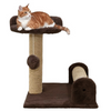 Furrlovers Soft Fur & Dual Jute Rope Scratching Post Tree for Cats (Brown) Cats-Toys Furrlovers Dropship