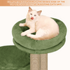 Furrlovers Tree with Condo & Elevated Perch for Cats (Green) Cats-Toys Furrlovers Dropship