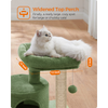 Furrlovers Tree with Scratching Post Condo and Toy Ball for Cats (Green) Cats-Toys Furrlovers Dropship