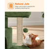 Furrlovers Tree with Scratching Post Condo and Toy Ball for Cats (Green) Cats-Toys Furrlovers Dropship