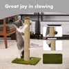 Furrlovers Cat & Kitten Scratching Post Tree with Hammock, Toy & Jute Rope (Green) Cats-Toys Furrlovers Dropship