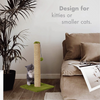 Furrlovers Cat & Kitten Scratching Post Tree with Hammock, Toy & Jute Rope (Green) Cats-Toys Furrlovers Dropship