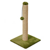 Furrlovers Cat & Kitten Scratching Post Tree with Hammock, Toy & Jute Rope (Green) Cats-Toys Furrlovers Dropship 16x16x20in