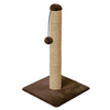 Furrlovers Cat & Kitten Scratching Post Tree with Hammock, Toy & Jute Rope (Brown) Cats-Toys Furrlovers Dropship 16x16x20in