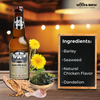 Woof & Brew Bottom Sniffer Non Alcoholic Chicken & Malt Original Beer for Dogs Dog Treats + Others Woof & Brew